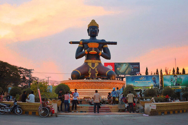 Driver in Cambodia